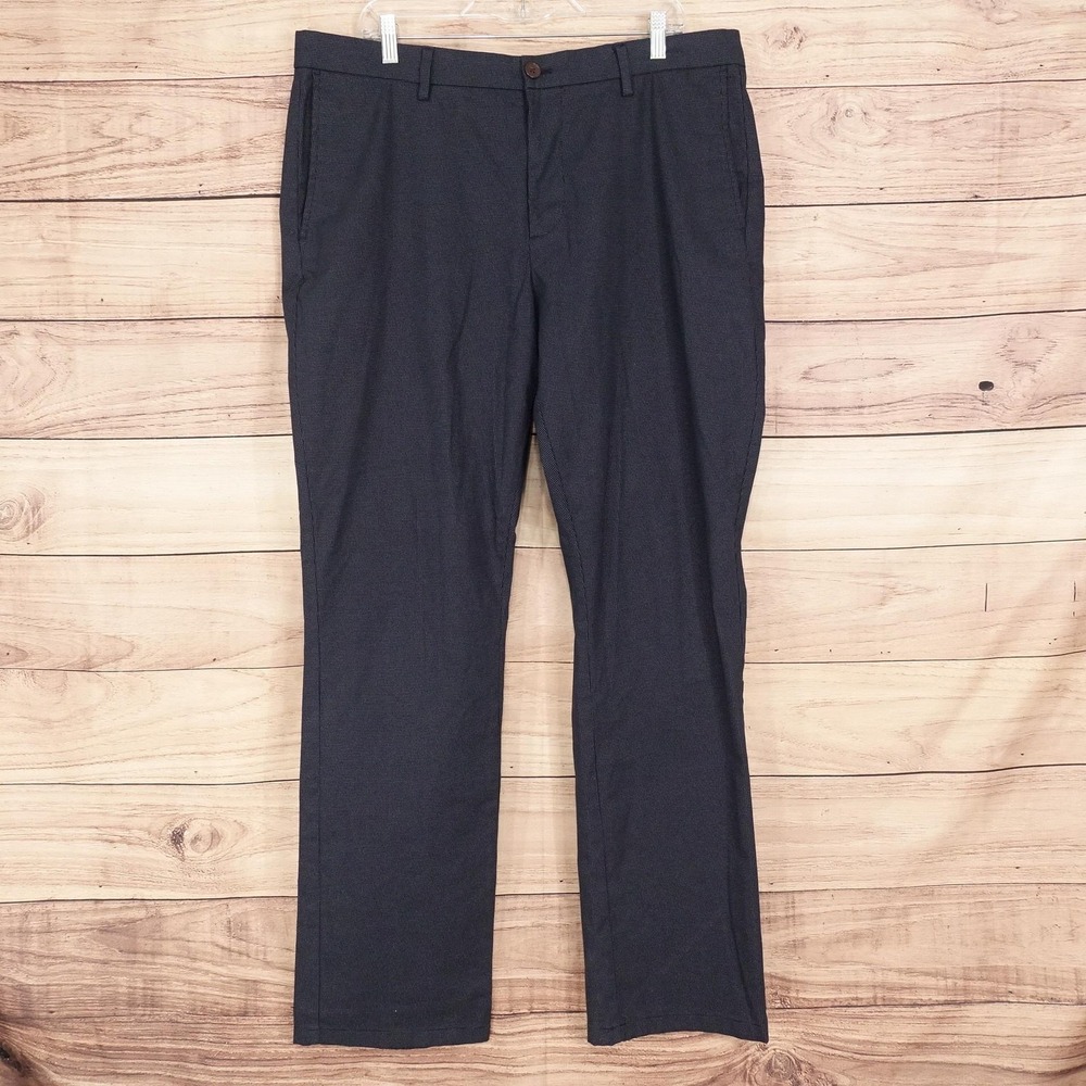 Old Navy Ultimate Straight Built-In Flex Chino Pants Mens 38x34 Blue